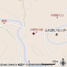 大分県佐伯市宇目大字小野市3750-4周辺の地図