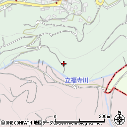 立福寺川周辺の地図