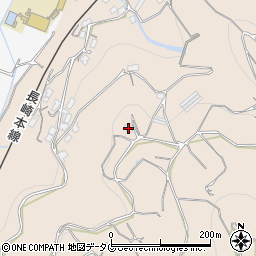 長崎県諫早市多良見町元釜638周辺の地図