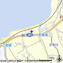 長崎県雲仙市瑞穂町古部乙1045周辺の地図