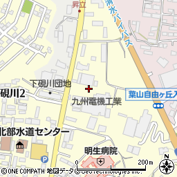 熊本県熊本市北区大窪2丁目8周辺の地図