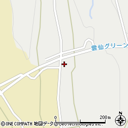 長崎県雲仙市瑞穂町西郷己854周辺の地図