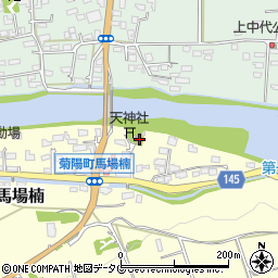 熊本県菊池郡菊陽町馬場楠1周辺の地図