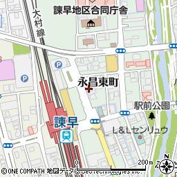 ジャパンエアマット株式会社　長崎営業所周辺の地図