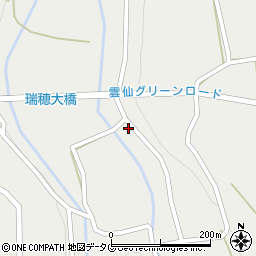 長崎県雲仙市瑞穂町西郷丙366周辺の地図