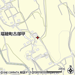 長崎県雲仙市瑞穂町古部甲780周辺の地図