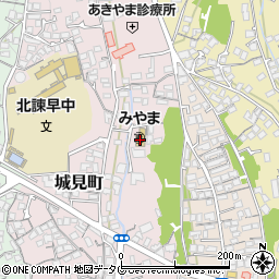 長崎県諫早市城見町31-21周辺の地図