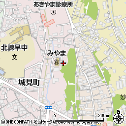長崎県諫早市城見町31-26周辺の地図