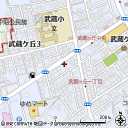 大谷楽器　武蔵ヶ丘教室周辺の地図