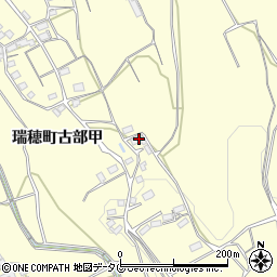 長崎県雲仙市瑞穂町古部甲779周辺の地図