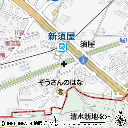 畠田街区公園周辺の地図