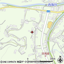 長崎県長崎市西海町2012周辺の地図