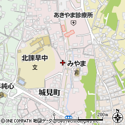 長崎県諫早市城見町35-11周辺の地図