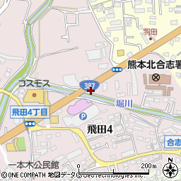 ほっともっと飛田バイパス店周辺の地図