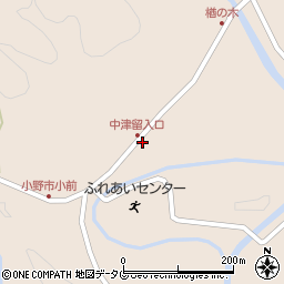 大分県佐伯市宇目大字小野市3403周辺の地図