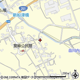 長崎県雲仙市瑞穂町古部乙606周辺の地図