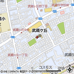 武蔵ヶ丘幼稚園周辺の地図
