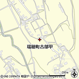 長崎県雲仙市瑞穂町古部甲756周辺の地図
