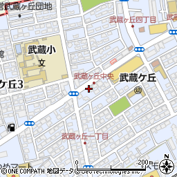 株式会社シロヤパリガン　チェーン店営業部シロヤのクリーニング武蔵ケ丘店周辺の地図