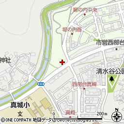 長崎県諫早市堀の内町1周辺の地図