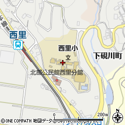熊本市西里小児童育成クラブ周辺の地図