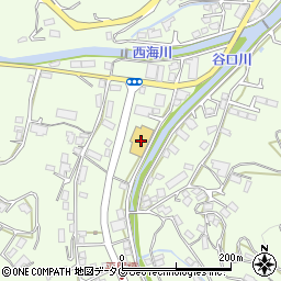 長崎県長崎市西海町1970周辺の地図
