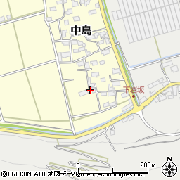 熊本県菊池郡大津町中島109周辺の地図