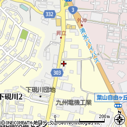 川信産業株式会社　熊本支店周辺の地図