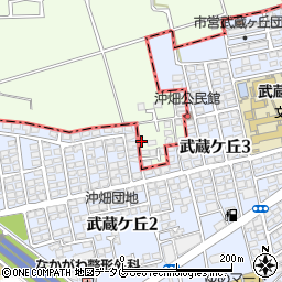 熊本県菊池郡菊陽町津久礼3725-12周辺の地図