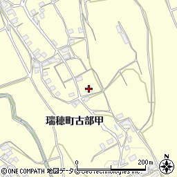 長崎県雲仙市瑞穂町古部甲752周辺の地図