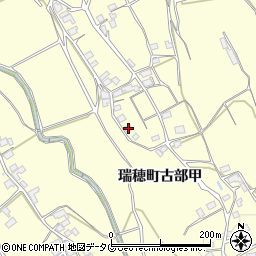 長崎県雲仙市瑞穂町古部甲742周辺の地図