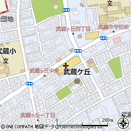 カギのロック便　サカモト本部武蔵ケ丘店周辺の地図