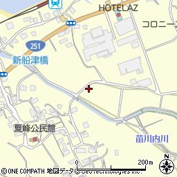長崎県雲仙市瑞穂町古部（乙）周辺の地図