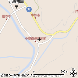 大分県佐伯市宇目大字小野市2964周辺の地図