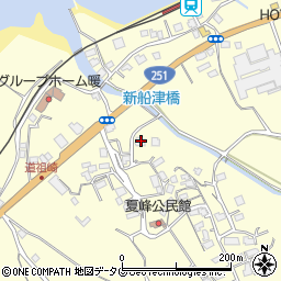 長崎県雲仙市瑞穂町古部乙727周辺の地図