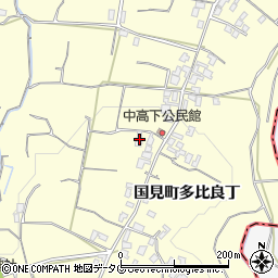 長崎県雲仙市国見町多比良丁671周辺の地図