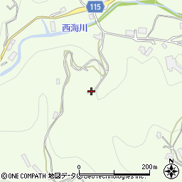 長崎県長崎市西海町759周辺の地図