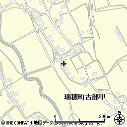 長崎県雲仙市瑞穂町古部甲741周辺の地図