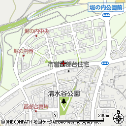 長崎県諫早市堀の内町10周辺の地図