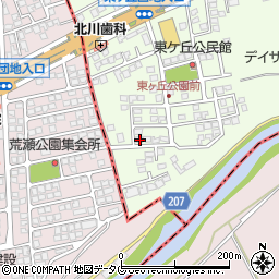 熊本県菊池郡菊陽町津久礼2098-129周辺の地図