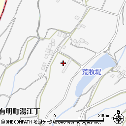 長崎県島原市有明町湯江丁周辺の地図