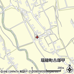 長崎県雲仙市瑞穂町古部甲1329周辺の地図