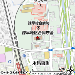 長崎県県央振興局　管理部総務課総務係周辺の地図