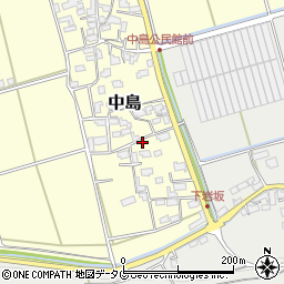 熊本県菊池郡大津町中島35周辺の地図
