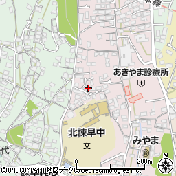 長崎県諫早市城見町41-55周辺の地図