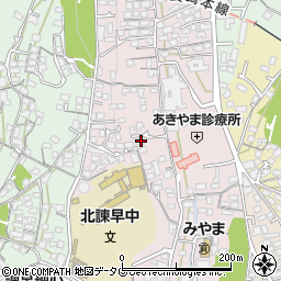 長崎県諫早市城見町39-15周辺の地図