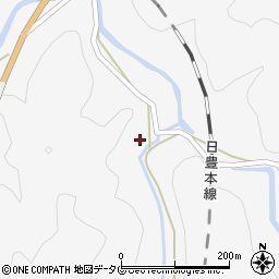 大分県佐伯市直川大字仁田原2608周辺の地図