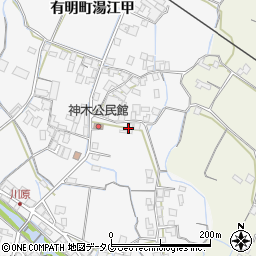 長崎県島原市有明町湯江甲682周辺の地図