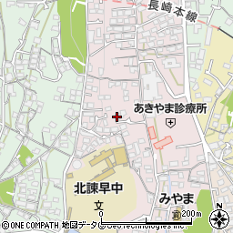 長崎県諫早市城見町42-39周辺の地図