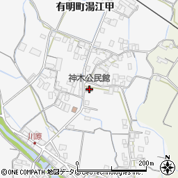 神木公民館周辺の地図